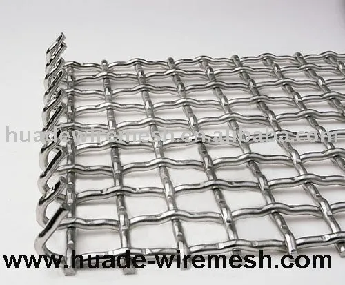 Crimped wire mesh, woven mesh, decorative wire mesh
