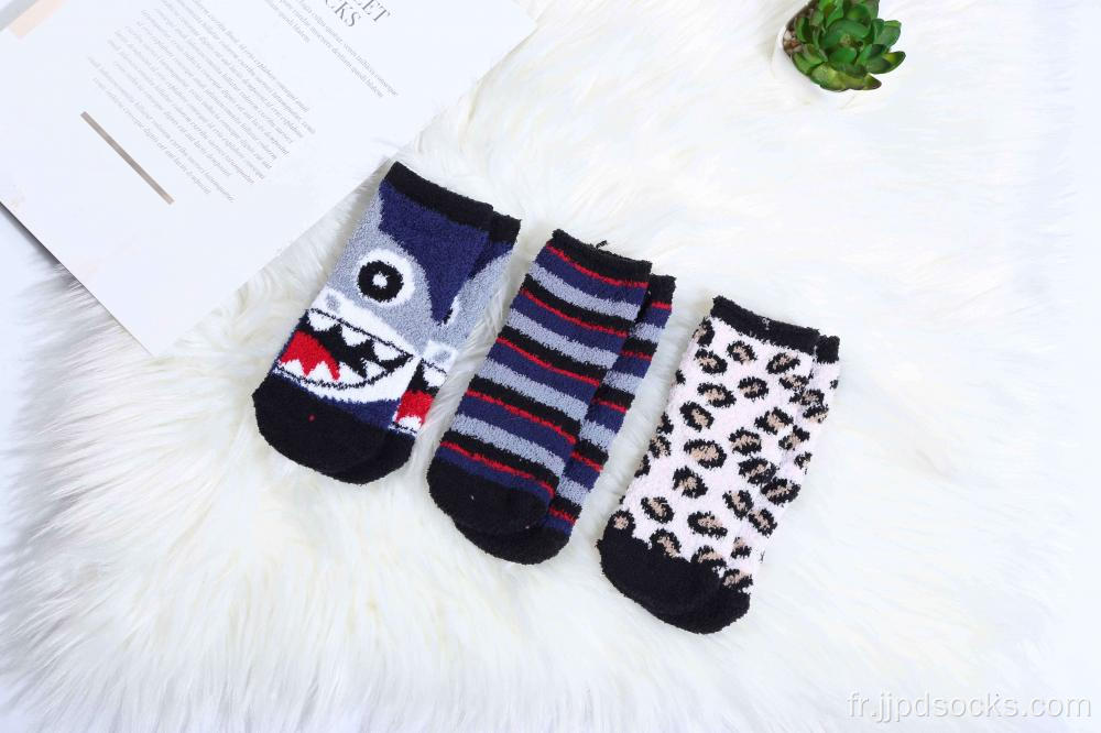 Chaussettes confortables en microfibre pour enfants