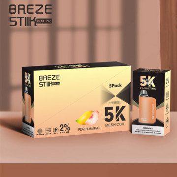Breze Stiik Box Pro 5000Puffs Disposable Vape pod