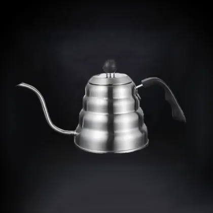 Tropical Thermometer Coffee Pot with Fine Mouth