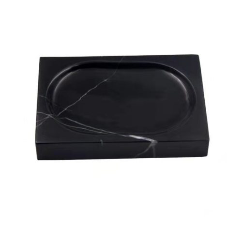 black marble household items-vanity accessories