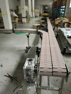 stainless steel/carbon steel top chain conveyor