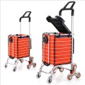 6 Wheeled Climbing Stair Folding Cart ShoppingTrolley