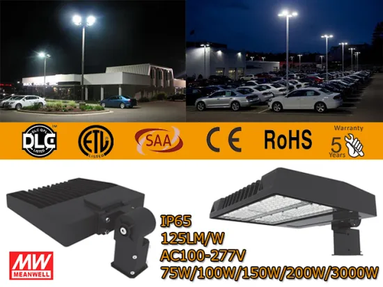 150W Roadway Led Shoebox Light Fixture