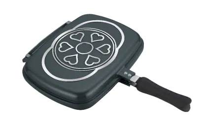 alibaba express china non stick pan double sided pan