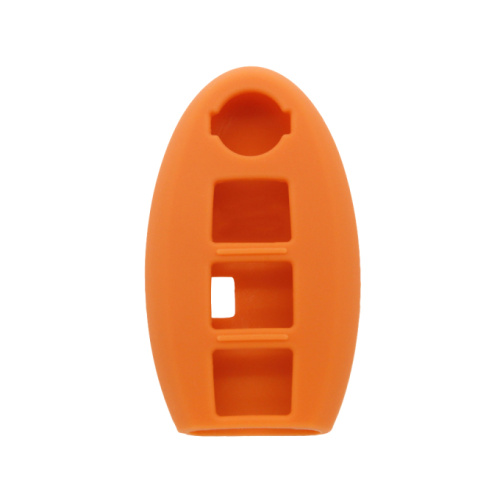 Hollow nissan 3 buttons silicone key cover