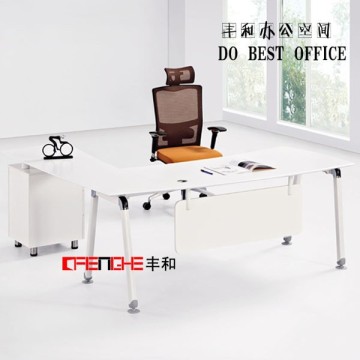 white high gloss computer desk, computer desk table, office furniture computer table