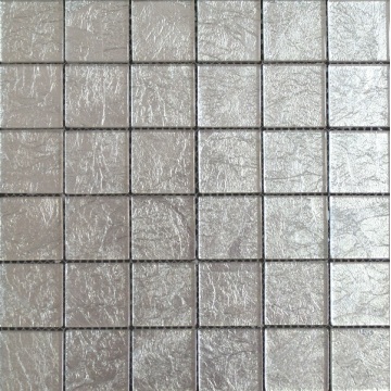 Telhas de mosaico de vidro de vidro 300x300x8mm de alta lustrosa