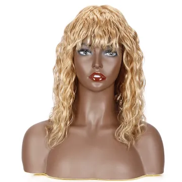 Rebecca 613 Wave Bob Wigs With Bangs Water Wave Human Hair Wig For Women Remy Brazilian Scalp Part Lace Wig Human Hair