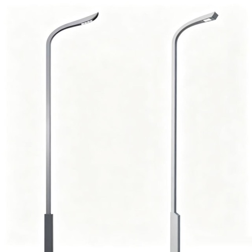 curved street light pole