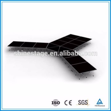 aluminum frame carpet surface event stage