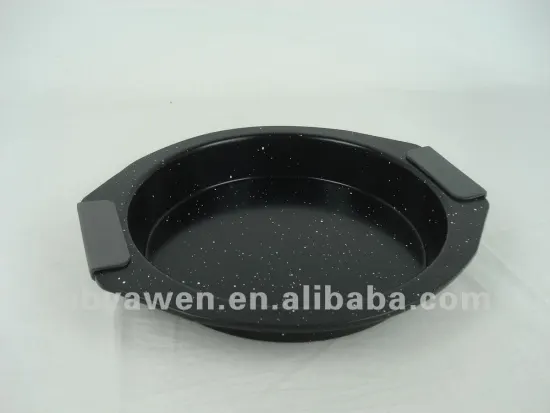 round carbon steel cake baking pans