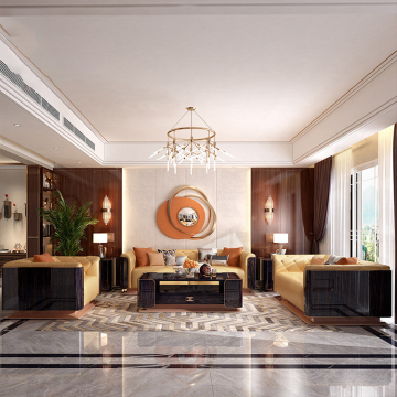 MOYI White and Cream Modern Design Big Size Sofa Set for Living Room: Soft and Comfortable Furniture