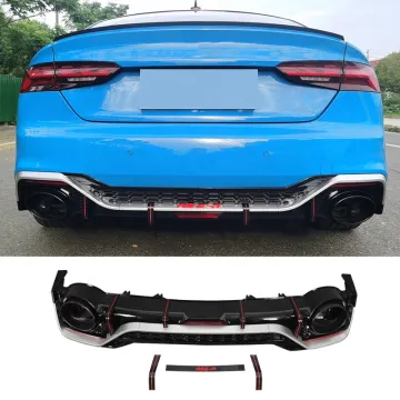 2020-2022 Body Kit RS5 Rear Diffuser for Audi A5/S5 B9.5/B9 PA RS5 Bumper Lip Upgrade