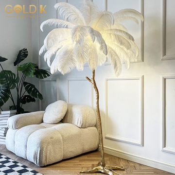 2023 Modern Nordic Luxury Bedroom Living Room Resin Aluminum LED Floor Lamp