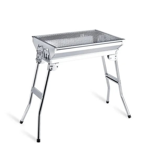 Foldable stainless steel charcoal grill  outdoor charcoal  grill
