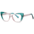 Red Gradient TR Optical Frame