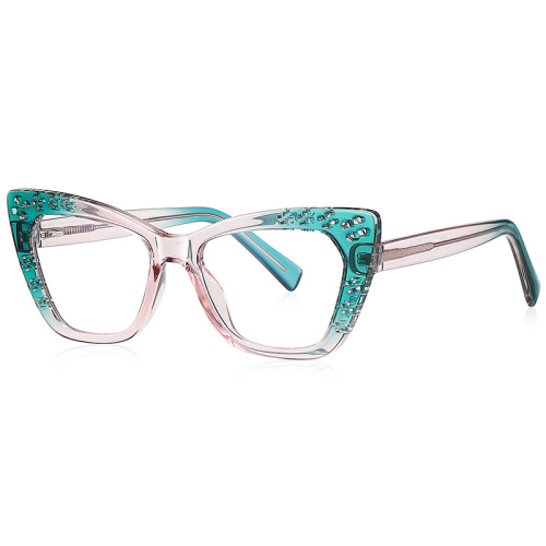 Red Gradient TR Optical Frame
