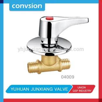Junxiang 04009 Cast Iron Handwheel Brass Stop Cock Valve