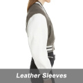 Short Plush Women's Baseball Jacket