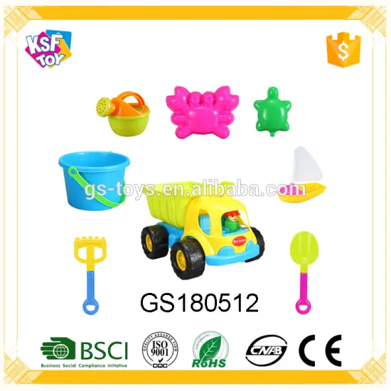 2016 Hot sell KSF GS 180512 8PCS Summer Beach Toys