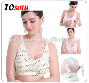 YWX29 hot Maternity bra that can be used to hold a double breast pump so the mom can hands free cotton bra                        
                                                Quality Choice