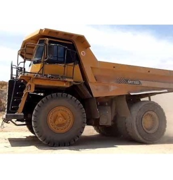 55ton Mining Dump Truck SRT55D - Low Price Chinese Famous Brand in Algeria