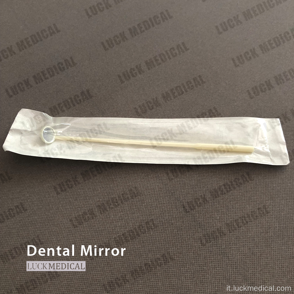 Specchio orale usa e getta per l&#39;ispezione della bocca