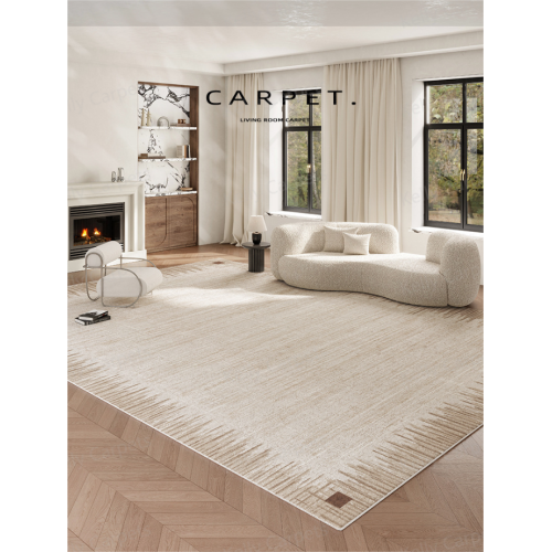 Искусственный кашемировый ковер для гостиной - грязный