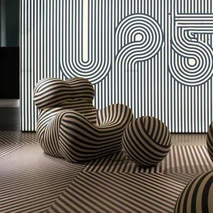 B&B Italia UP50 La Manma Special Modern Armchair