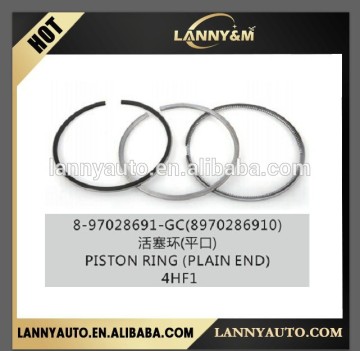 8-97028691-GC 8970286910 4HF1 piston ring for truck piston ring