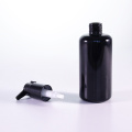 100 ml schwarze Glaslotion Flasche mit ausgedehnter Düse