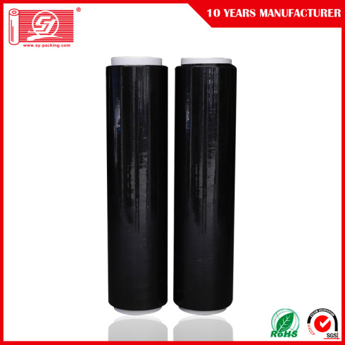 PE Stretch Wrap 80 Ga Red Black Film