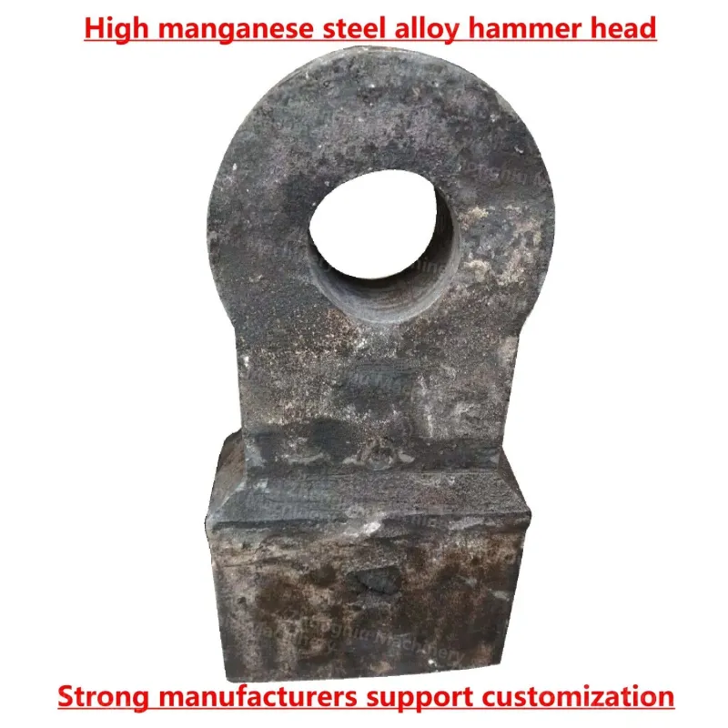 Wear-Resistant Chromium Alloy PC Hammer Crusher Hammer Head