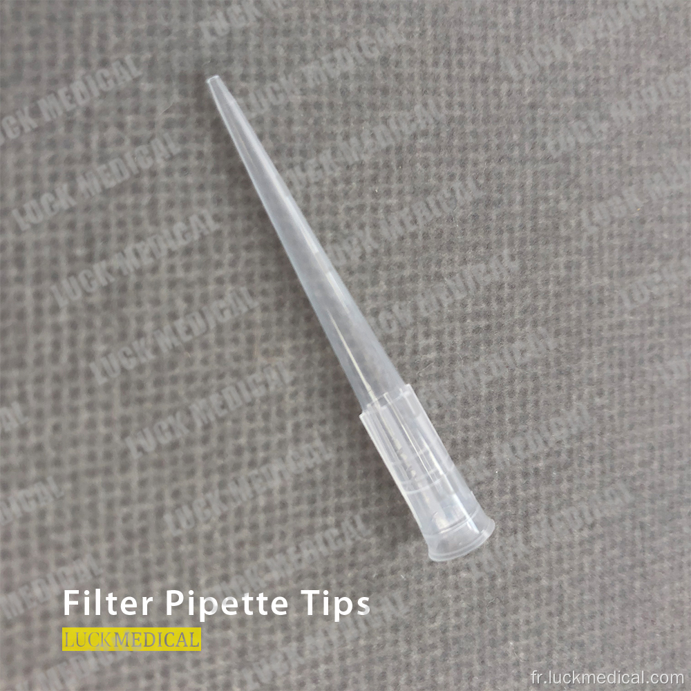 Conseils de pipette jetable pour le distributeur