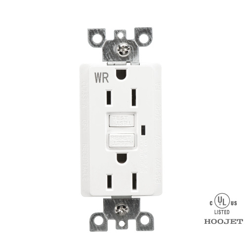 GFCI Outdoor Receptacle European Sockets Resistencia a la intemperie