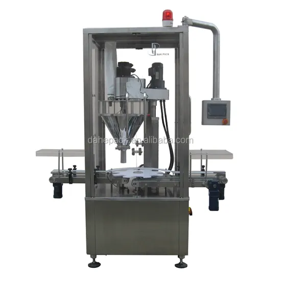 Online Weigh Filling Machine for Whey Powder Jars and Bottles