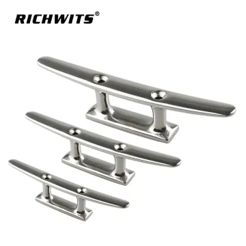Heavy Duty Boat Cleat Open Base 316 Stainless Marine Grade Steel cleats