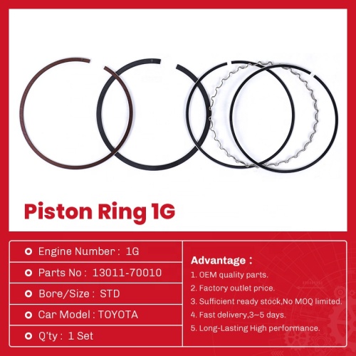 Toyota Diesel Engine Parts 1G Rings 13011-70010