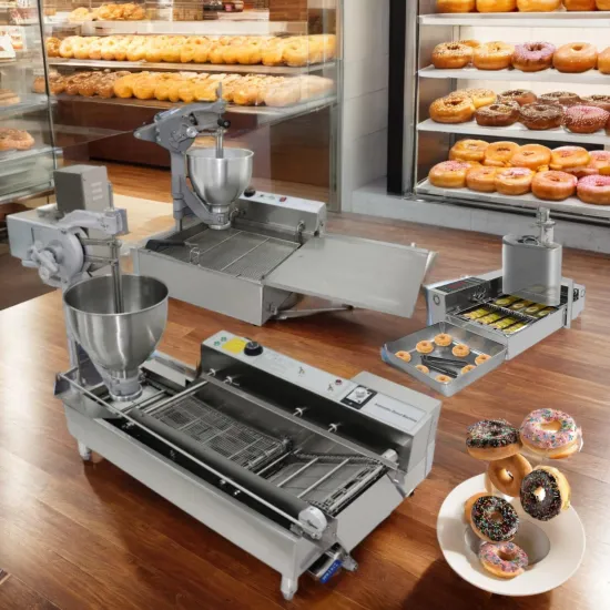 Professionnel Donut Friteuse Machine pour Distributeur Automatique de Beignets Puff