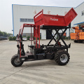 3 wheels palm tree removal truck dumper