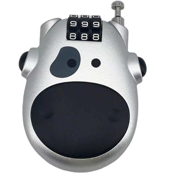 Мультфильм коровь кабель стальной пароль стальной кабель блокировка кабеля