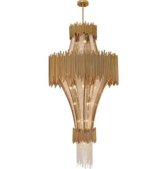 Luxury hotel custom chandelier service