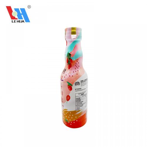 Printing beverage heat shrink sleeve label