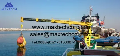 Hydraulic Ship Marine Offshore Deck Cranes