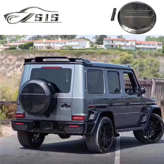 G-Class W464 Carbon Fiber Rear Tire Cover Matte/Glossy for W463 G63 2018-2022