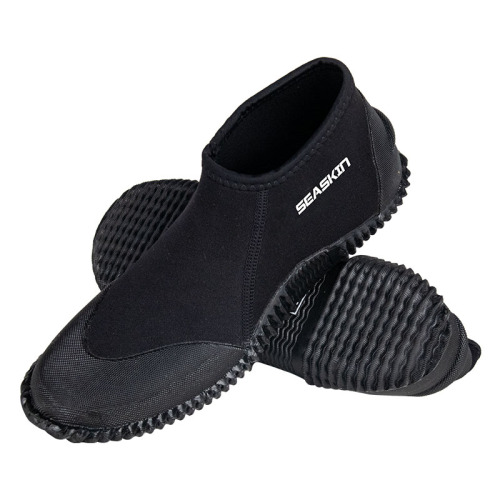 Seaskin Adults 3mm Neoprene Non-Silp Short Diving Boots