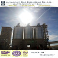 Stahltrichter -Silo für die Eisenbahn -Ladungs ​​-Handhabung Hub