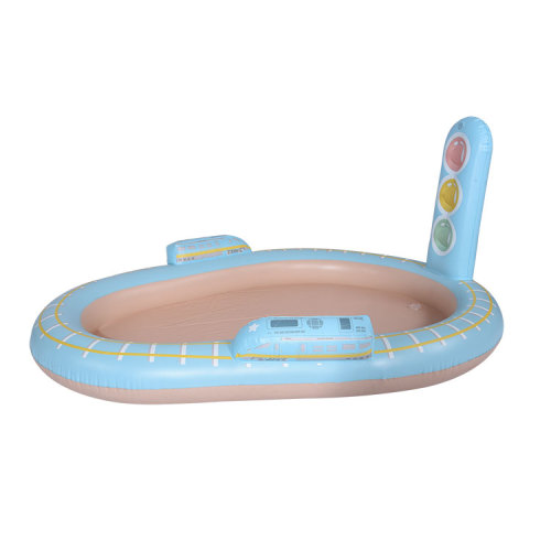 Inflatable Swimming Pool Water Spray Kiddie Pools