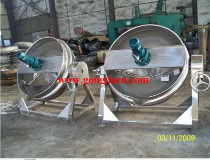 steam jacketed kettle tilting jacketed kettle